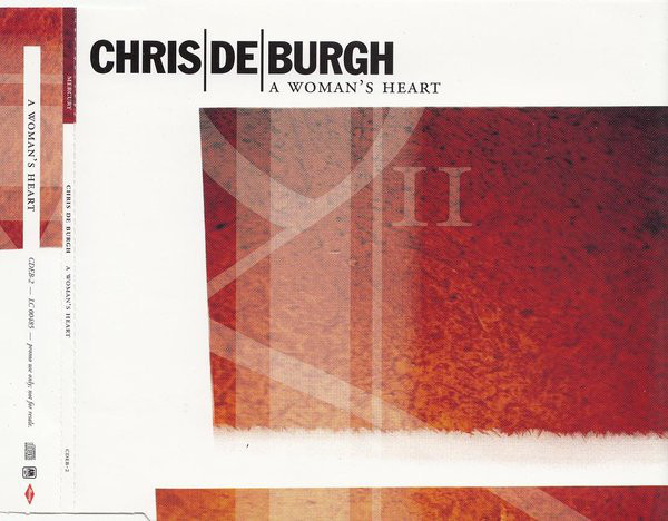 Accords et paroles A Womans Heart Chris De Burgh