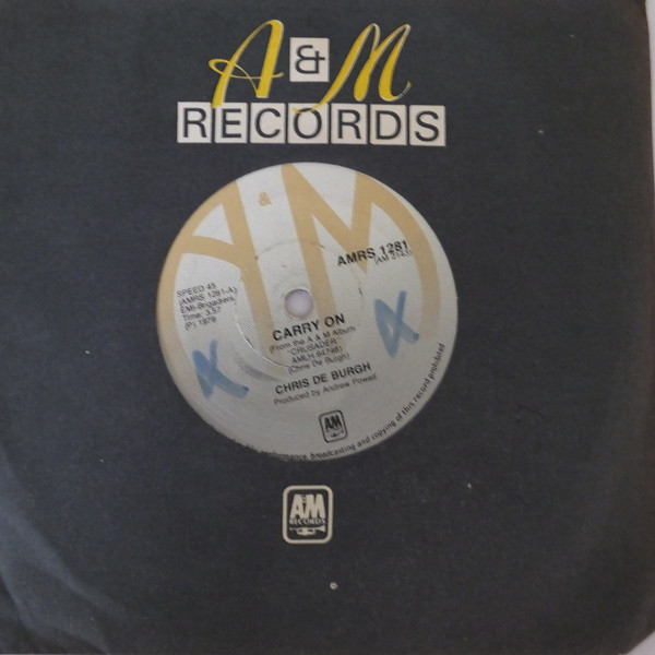 Accords et paroles Carry On Chris De Burgh
