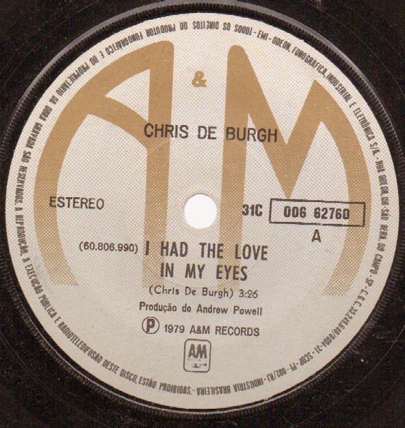 Accords et paroles Just In Time Chris De Burgh