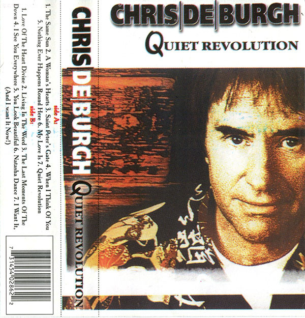 Accords et paroles Quiet Revolution Chris De Burgh