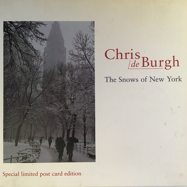 Accords et paroles Snows Of New York Chris De Burgh