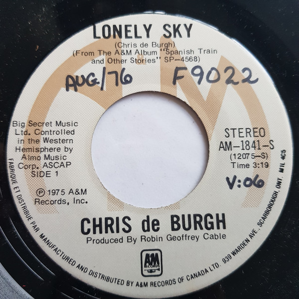 Accords et paroles This Song For You Chris De Burgh