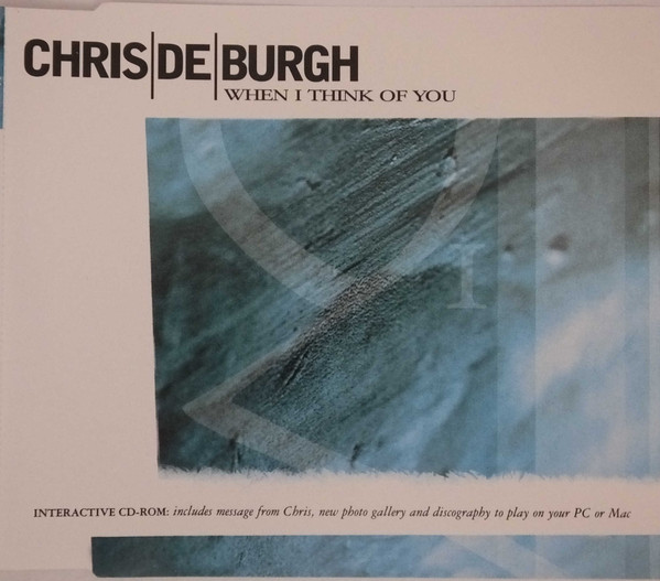 Accords et paroles When I Think Of You Chris De Burgh