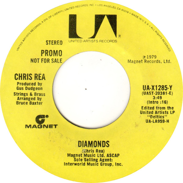 Accords et paroles Diamonds Chris Rea