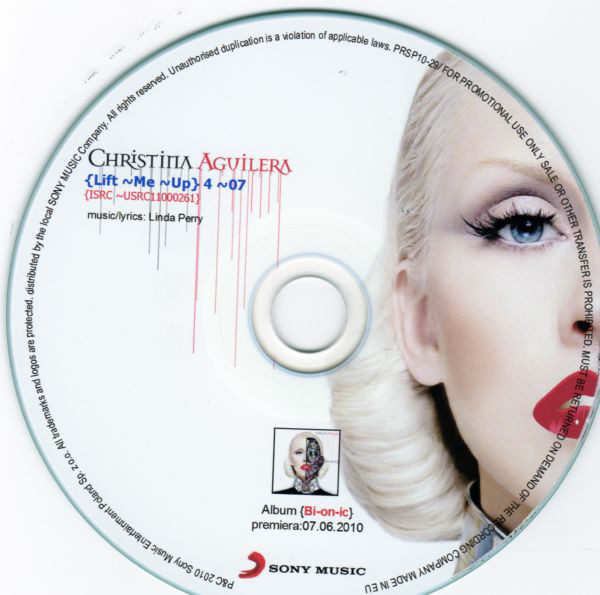 Accords et paroles Lift Me Up Christina Aguilera