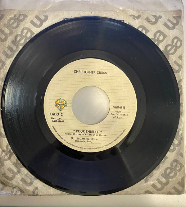 Accords et paroles Poor Shirley Christopher Cross