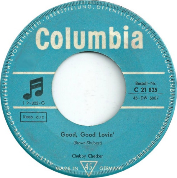 Accords et paroles Good Good Lovin Chubby Checker