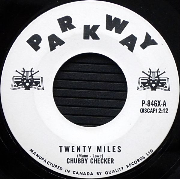 Accords et paroles Twenty Miles Chubby Checker