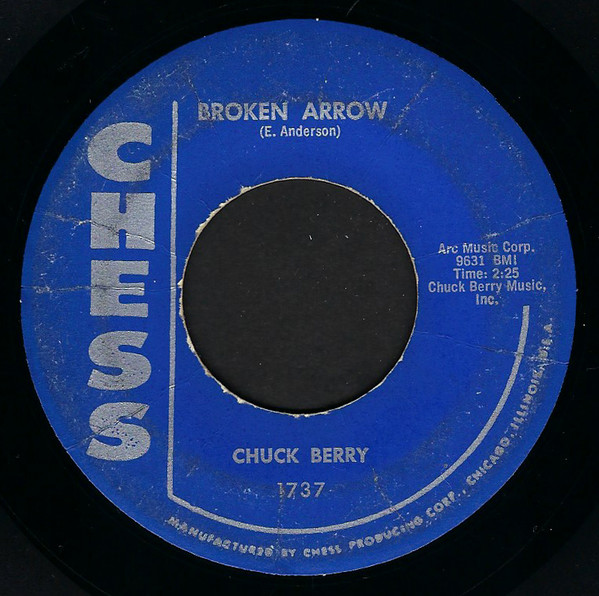 Accords et paroles Broken Arrow Chuck Berry