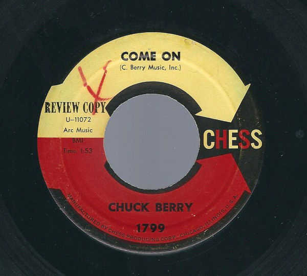 Accords et paroles Come On Chuck Berry