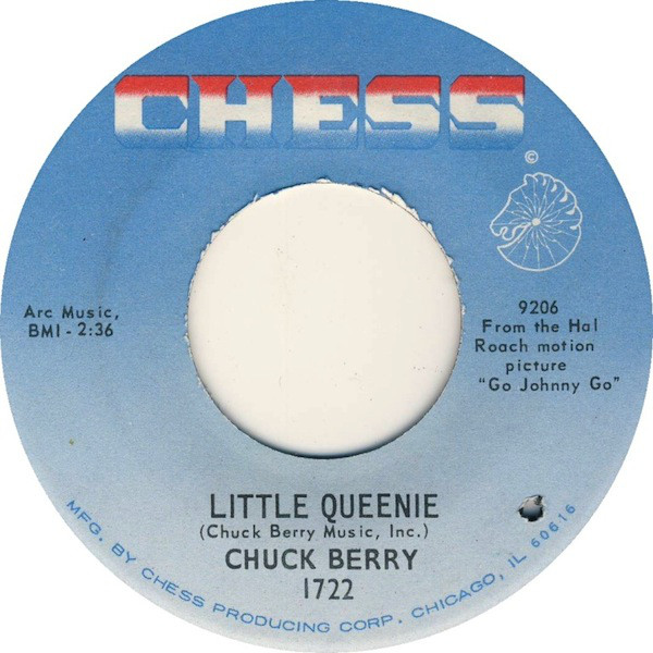 Accords et paroles Little Queenie Chuck Berry