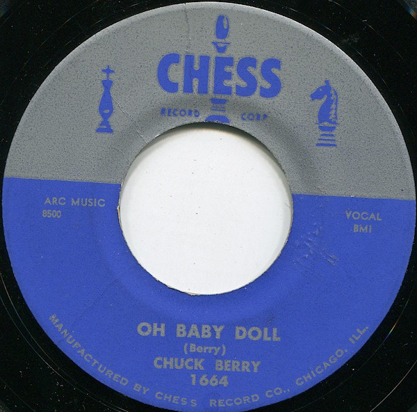 Accords et paroles Oh Baby Doll Chuck Berry