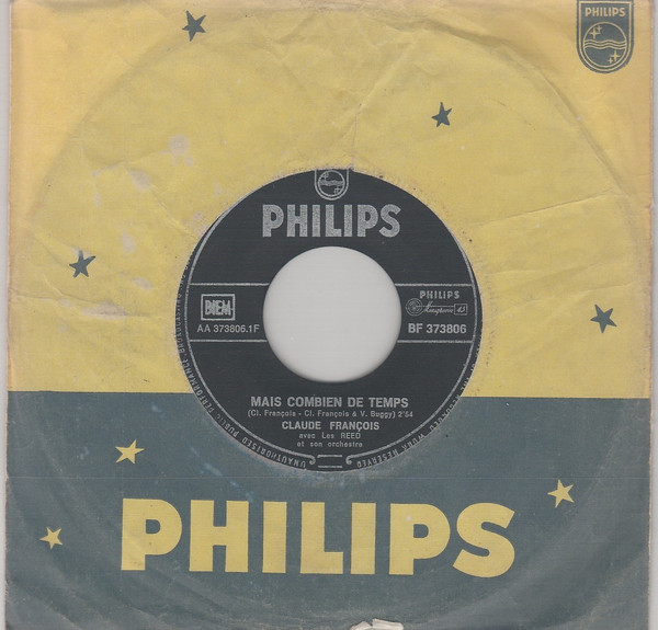 Accords et paroles Mais Combien De Temps Claude François