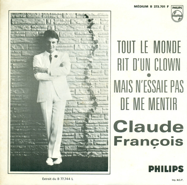 Accords et paroles N'essaie pas de me mentir Claude François