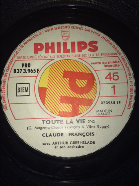 Accords et paroles Qu'est-ce que tu deviens Claude François