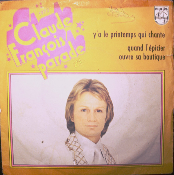 Accords et paroles Y'a Le Printemps Qui Chante Claude François