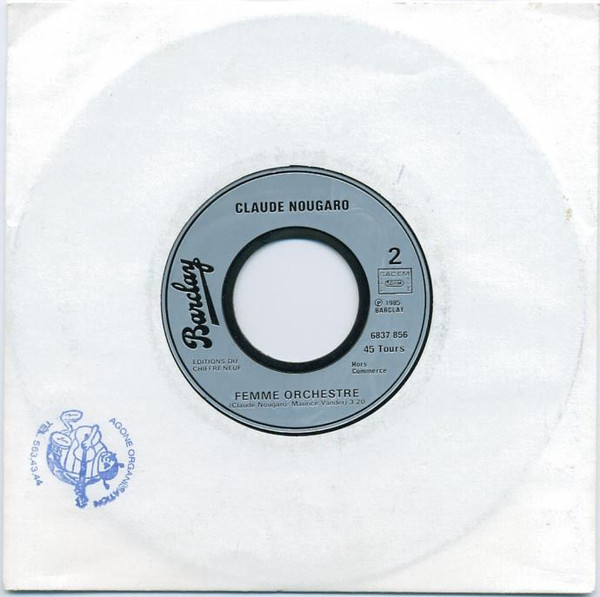 Accords et paroles Bleu blanc blues Claude Nougaro