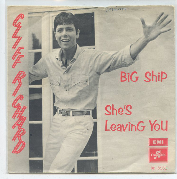 Accords et paroles Big Ship Cliff Richard