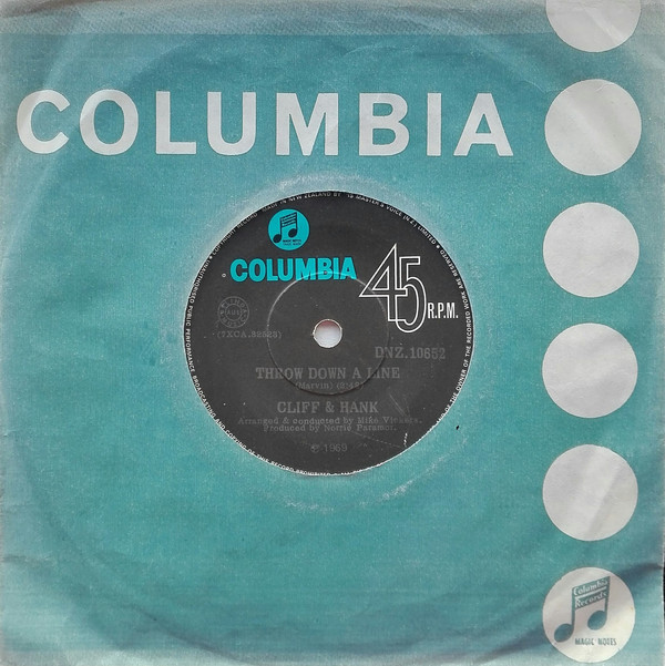 Accords et paroles Throw Down A Line Cliff Richard