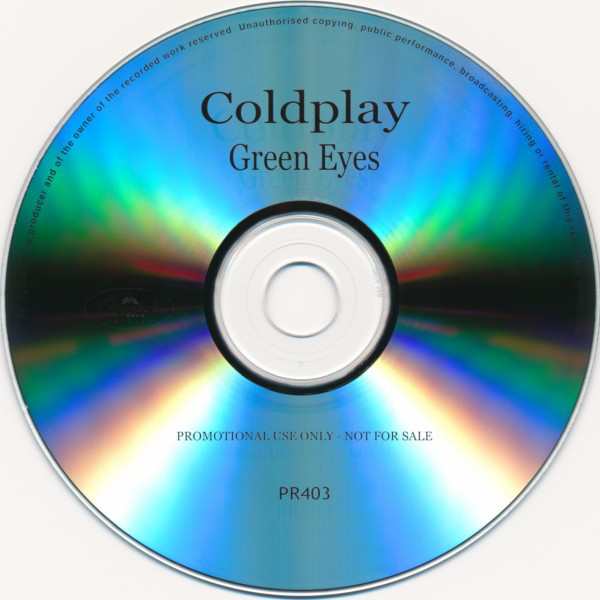 Accords et paroles Green Eyes Coldplay