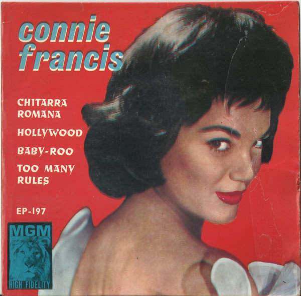 Accords et paroles Chitarra Romana Connie Francis