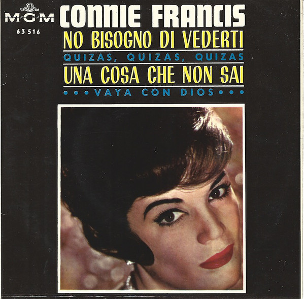 Accords et paroles Vaya Con Dios Connie Francis