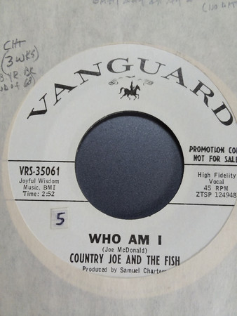 Accords et paroles Who Am I Country Joe and the Fish