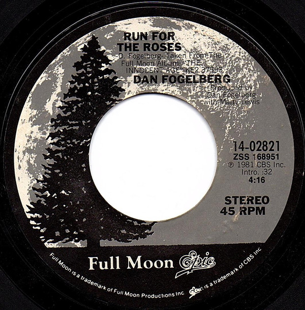 Accords et paroles Run For The Roses Dan Fogelberg