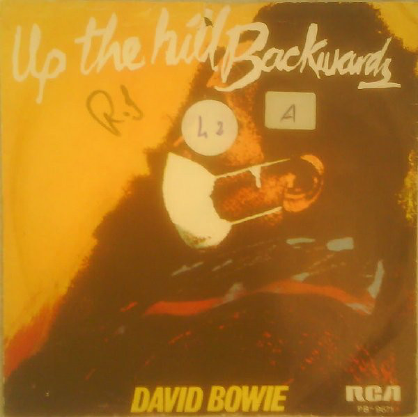 Accords et paroles Up The Hill Backwards David Bowie