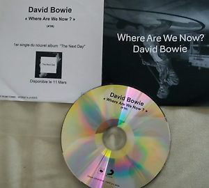 Accords et paroles Where Are We Now? David Bowie