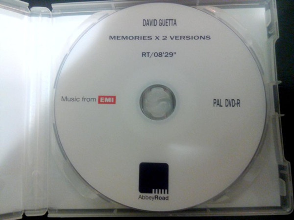 Accords et paroles Memories David Guetta
