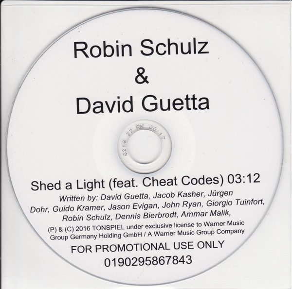 Accords et paroles Shed A Light David Guetta