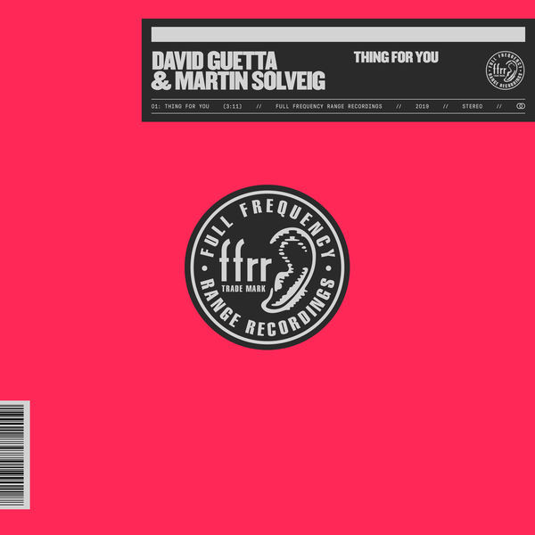 Accords et paroles Thing for You David Guetta