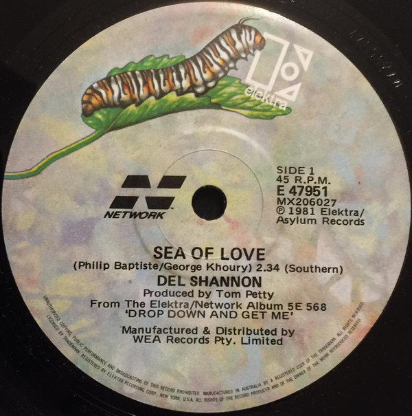 Accords et paroles Sea of love Del Shannon