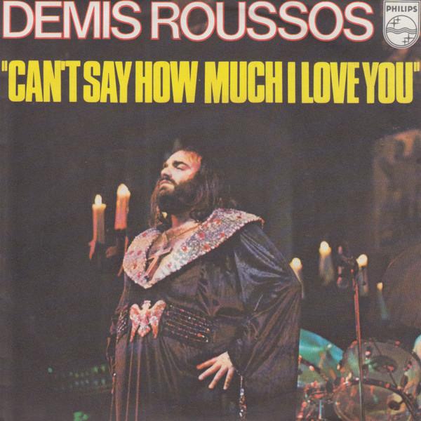 Accords et paroles Can't Say How Much I Love You Demis Roussos