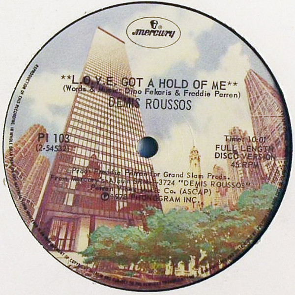 Accords et paroles I Just Live Demis Roussos