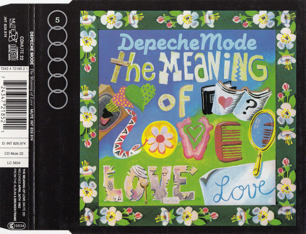 Accords et paroles The Meaning Of Love Depeche Mode