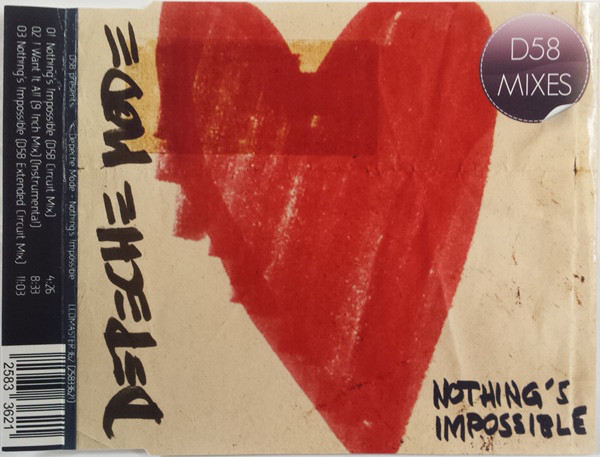 Accords et paroles Nothings Impossible Depeche Mode