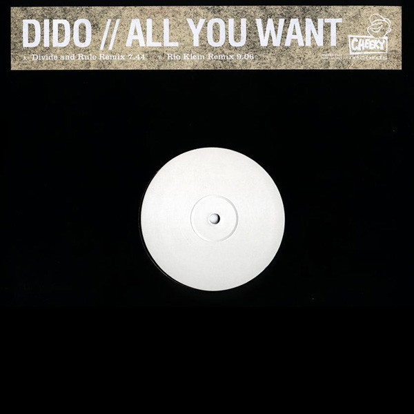 Accords et paroles All You Want Dido