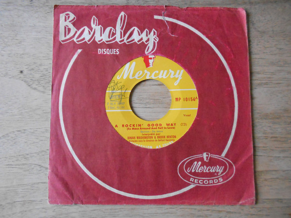 Accords et paroles A Rockin Good Way To Mess Around And Fall In Love Dinah Washington