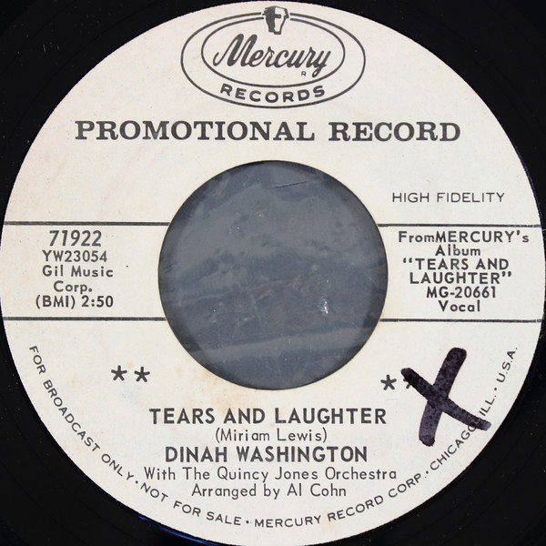 Accords et paroles If I Should Lose You Dinah Washington