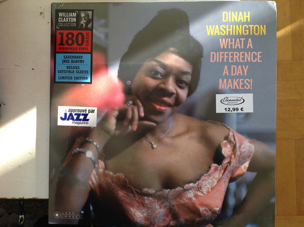Accords et paroles What A Difference A Day Makes Dinah Washington