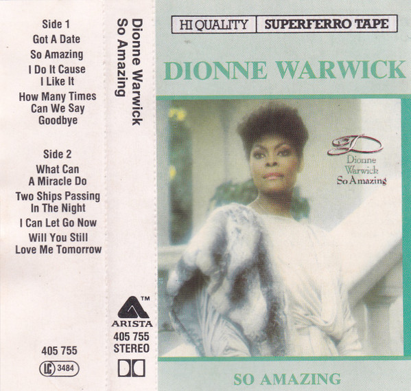Accords et paroles So Amazing Dionne Warwick