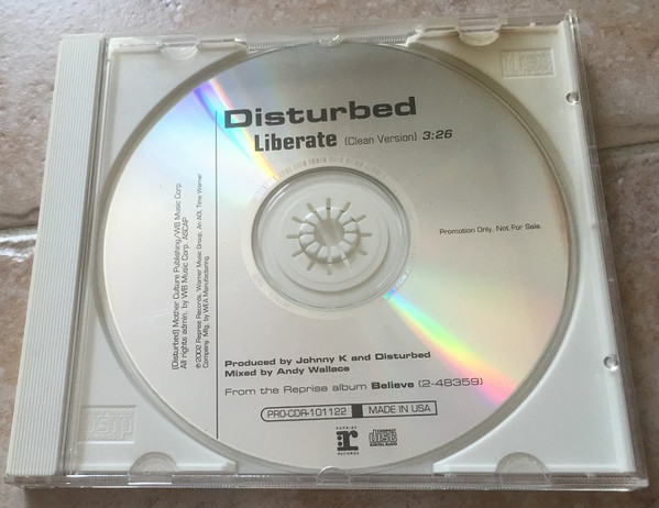 Accords et paroles Liberate Disturbed