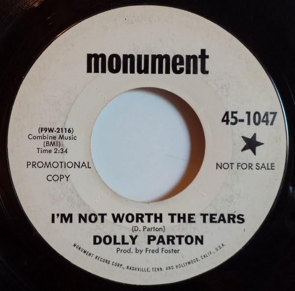 Accords et paroles Im Not Worth The Tears Dolly Parton