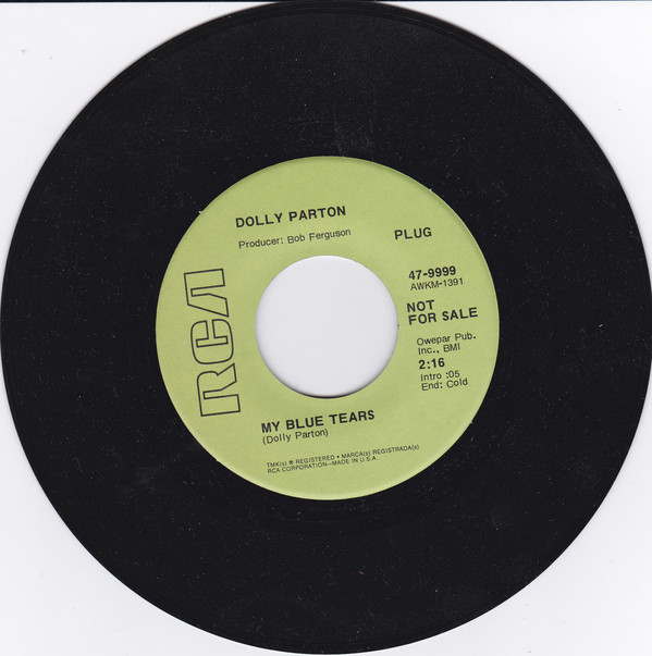 Accords et paroles My Blue Tears Dolly Parton