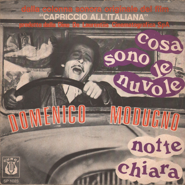 Accords et paroles Cosa Sono Le Nuvole Domenico Modugno
