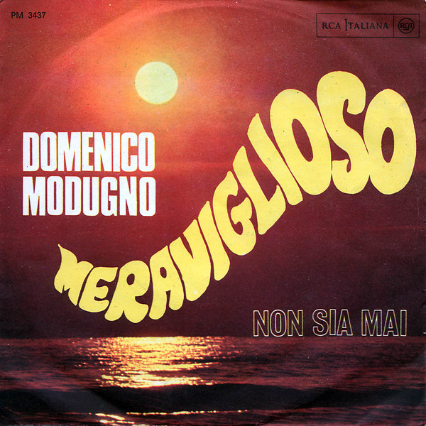 Accords et paroles Meraviglioso Domenico Modugno