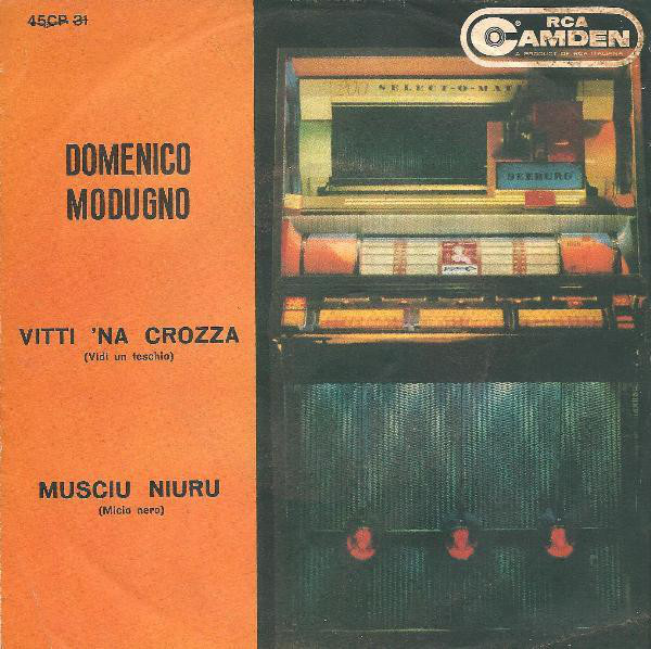 Accords et paroles Vitti Na Crozza Domenico Modugno