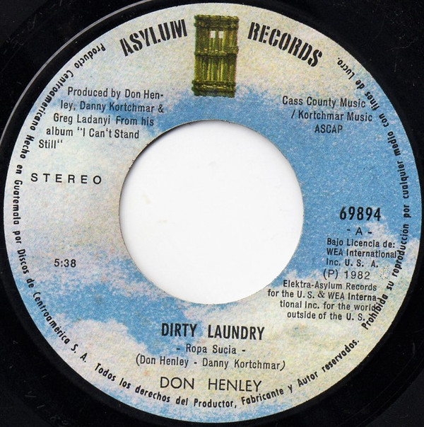 Accords et paroles Dirty Laundry Don Henley